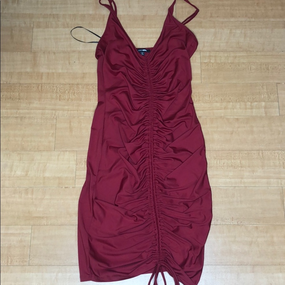 Fashion Nova Ruched Dress